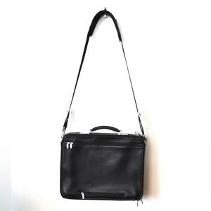 PORSCHE Design Roadster P’2100 Men’s Leather Carry-on Suitcase Briefcase Bag